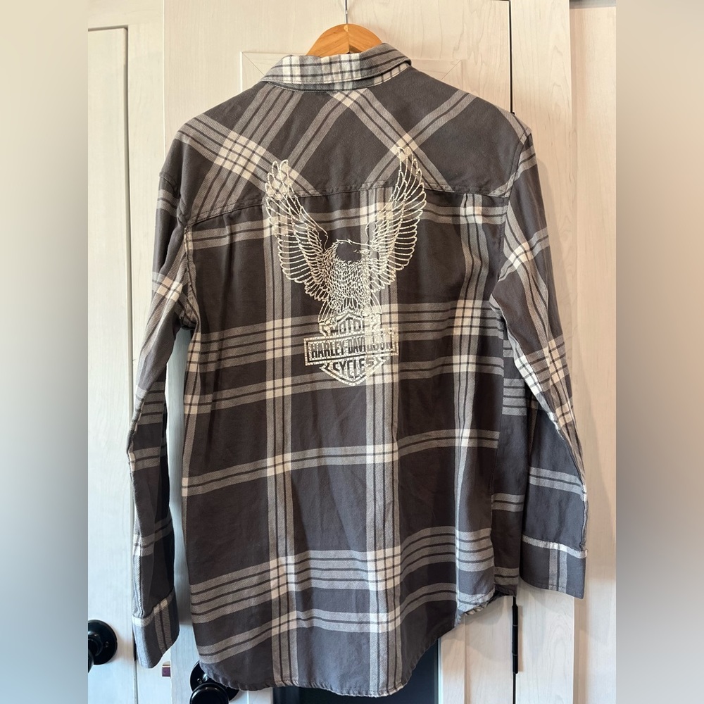 Harley Davidson Button Down - image 5
